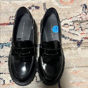 Sincerly Jules Glossy Black Men's Loafers